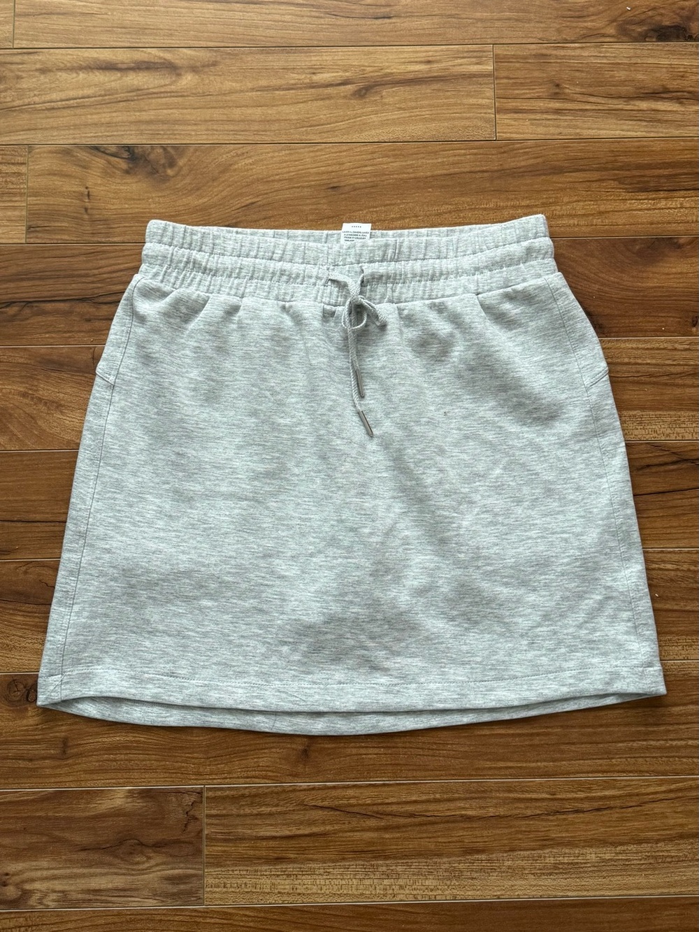 RBX Active Gray Heather Sweatshirt Skort Size S/P Athletic Skirt Shorts NWOT